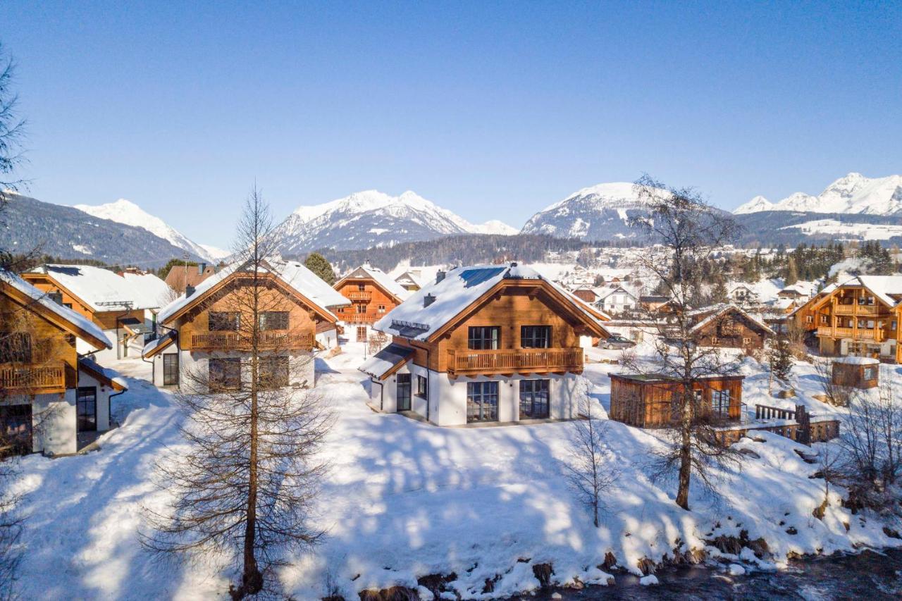 Alpenchalets Lungau By Alps Resorts มาริอัปฟาร์ ภายนอก รูปภาพ